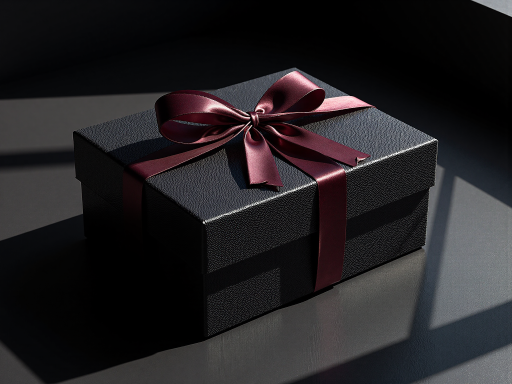 Luxury gift box containing grooming products